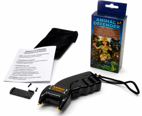 Dissuasore elettrodifesa elettrocutaneo scossa elettrica AUTODIFESA ANIMAL DEFENDER 3in1 da 180.000