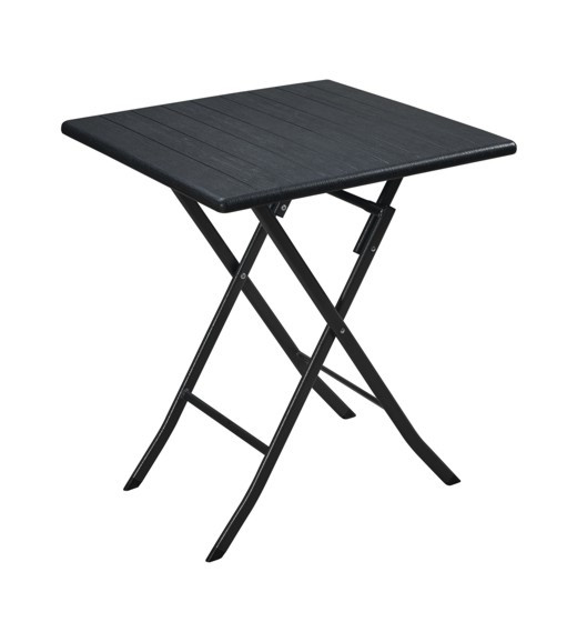 Tavolo cirella effetto legno cm 62x62x73