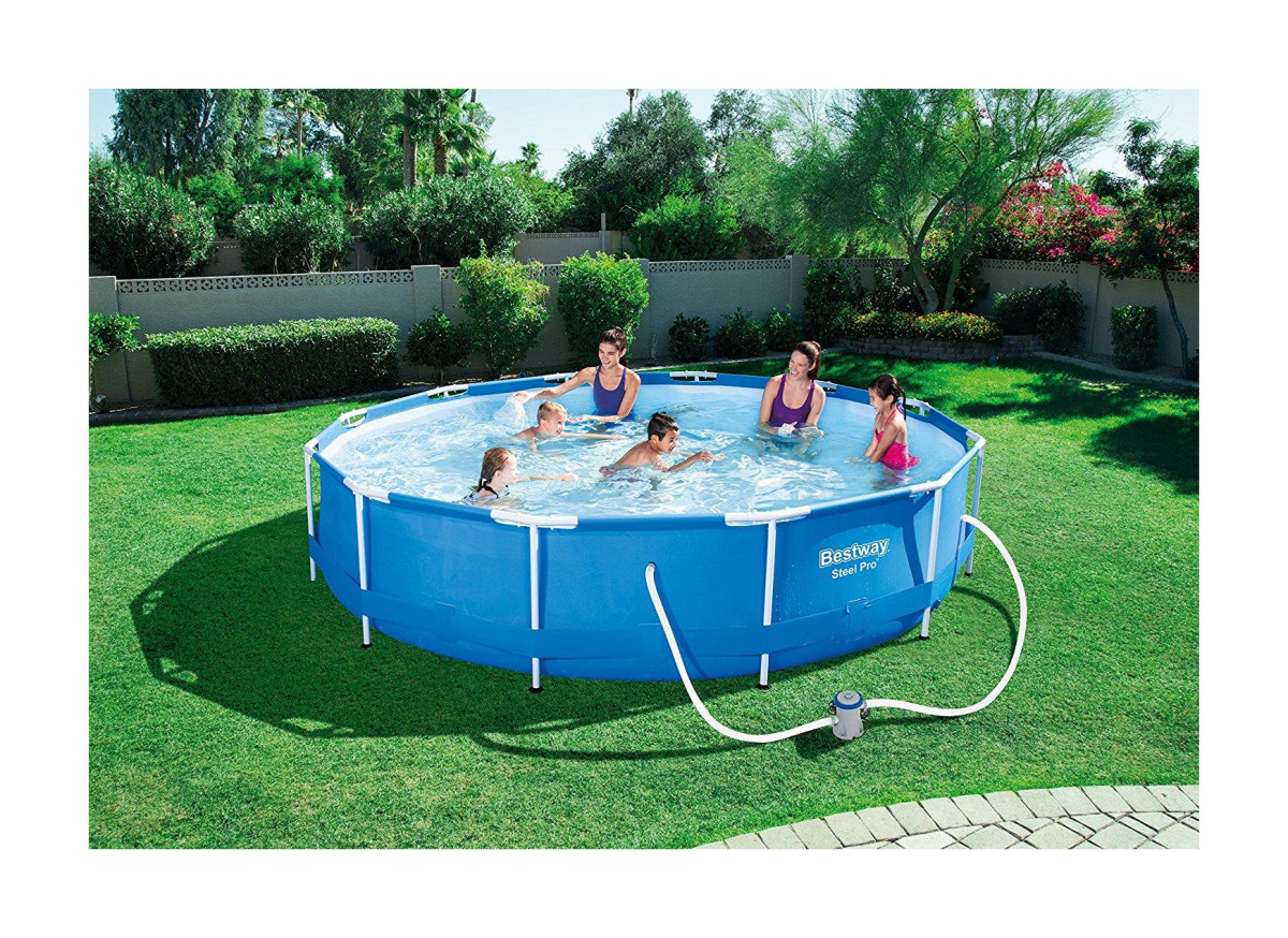 Piscina rotonda fuoriterra INTEX 366 X 76 con pompa filtro INTEX 28212 