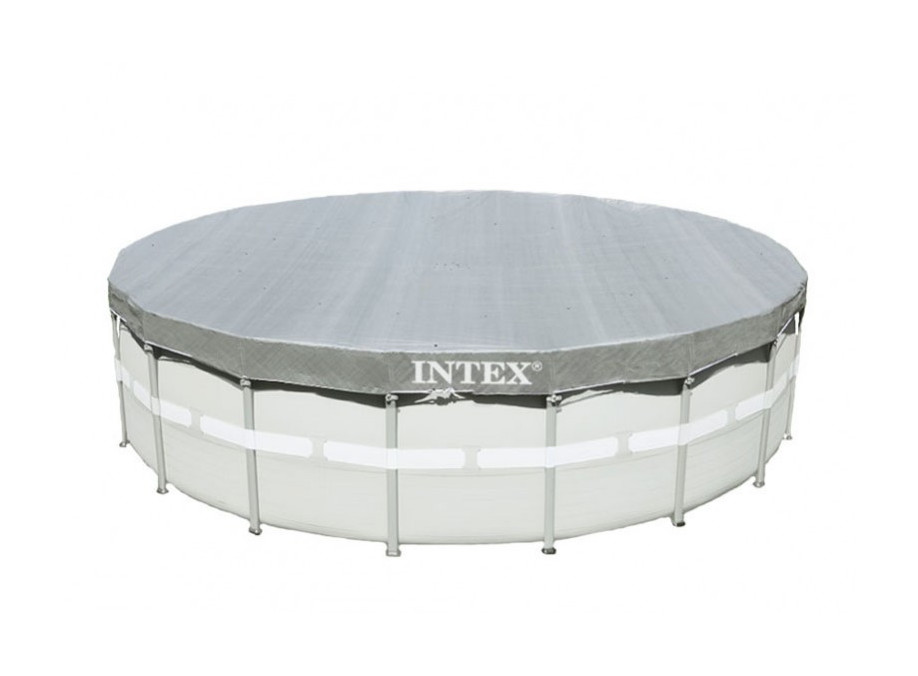 Telo copertura piscine Intex 28041 universale fuori terra rotonda 549 cm grande Deluxe