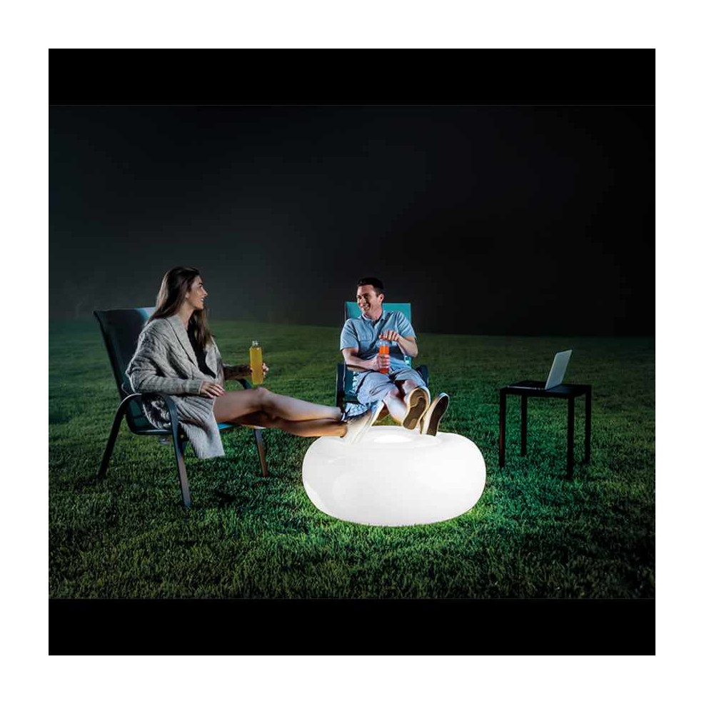 Poltrona Luminosa INTEX 68697 A Led Per Giardino Ed Esterni a batteria