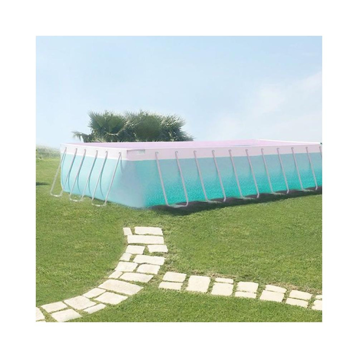 Piscina Fuori Terra PLATINUM Frame CAPRI 549x274x122 Cm Nuovo Modello