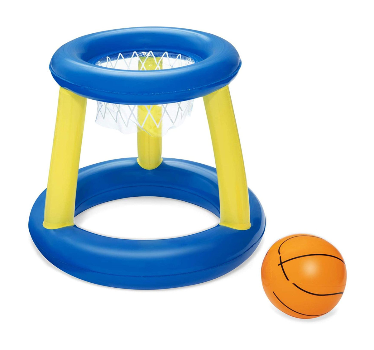 Canestro gonfiabile con rete Bestway 52418 Gioco Gonfiabile per Bambini Splash 'N' Hoop