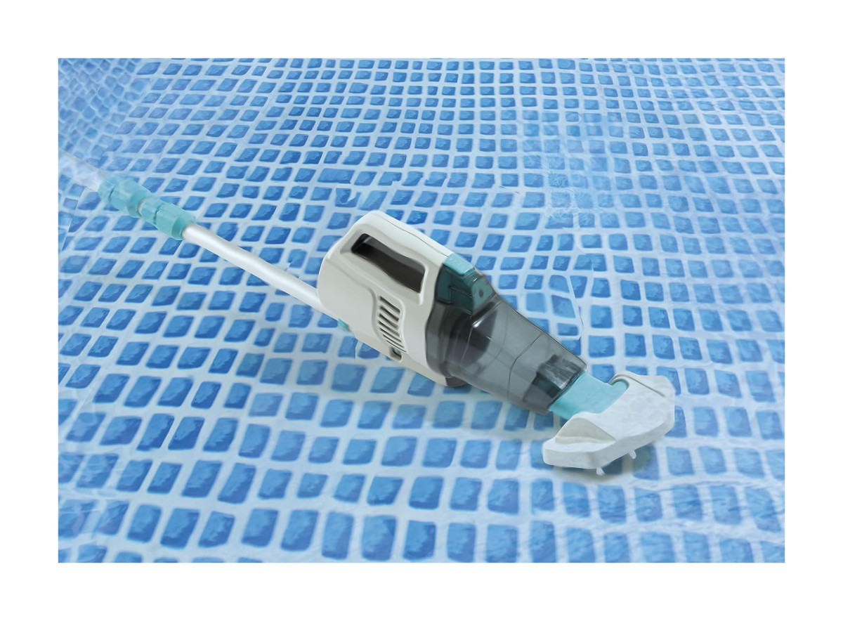 Aspirapolvere Vacuum Ricaricabile ZR100 per Piscine e Spa - Intex 28626