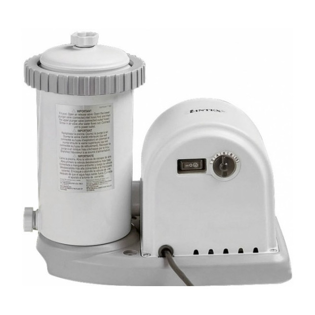 Pompa filtro timer Intex 28636 automatica tempo universale piscine fuori terra 5678 lt/hr