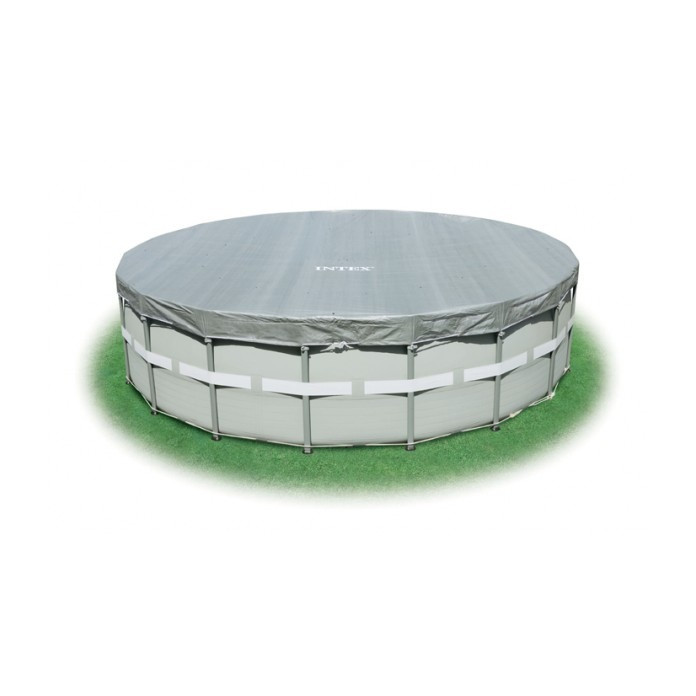 TELO COPERTURA PISCINA PISCINE ULTRA FRAME ROTONDA 488 CM DELUXE INTEX 57901