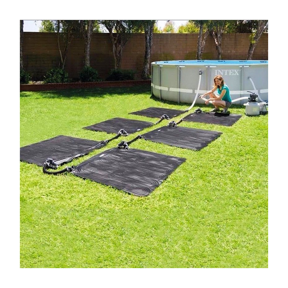 Pannelli solari termici per piscine per alzare temperatura acqua pannello riscaldatore per piscina a energia solare INTEX 28685