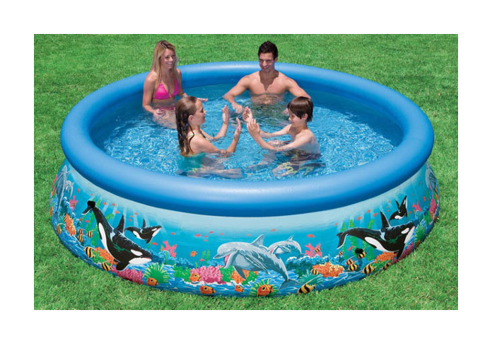 Piscina fuori terra INTEX OCEAN 28126 Easy Set rotonda 305 x 76 con pompa
