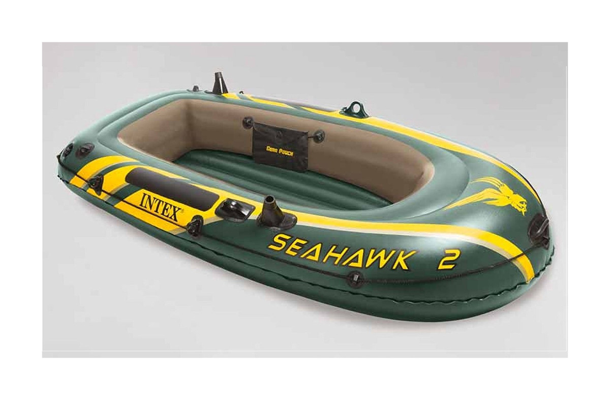 Canotto gonfiabile INTEX 68347 SEAHAWK 2 SET Gommone Intex 68347  Canotto Seahawk  236 x 114 x 41 cm