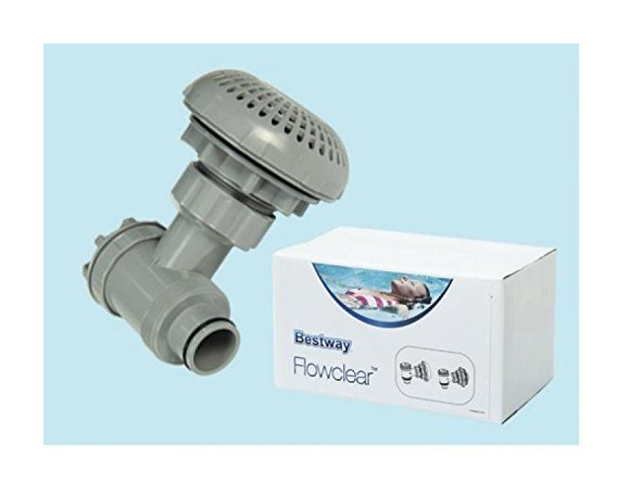 Coppia Valvole Rubinetti connessione per pompa filtro a sabbia pz 2