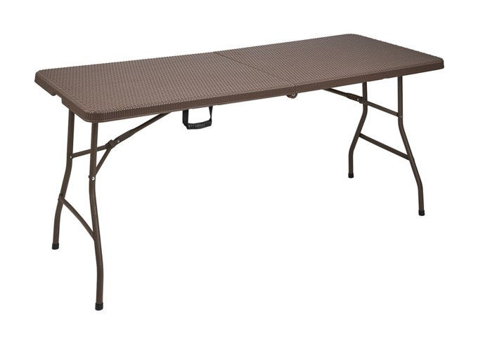 Tavolo chiudibile happy cm180x75x74 marrone