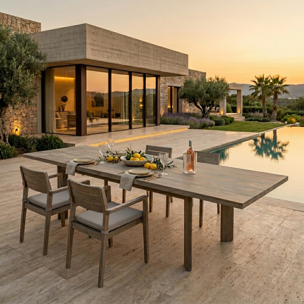 TAVOLO BENARES 200/300 X 100