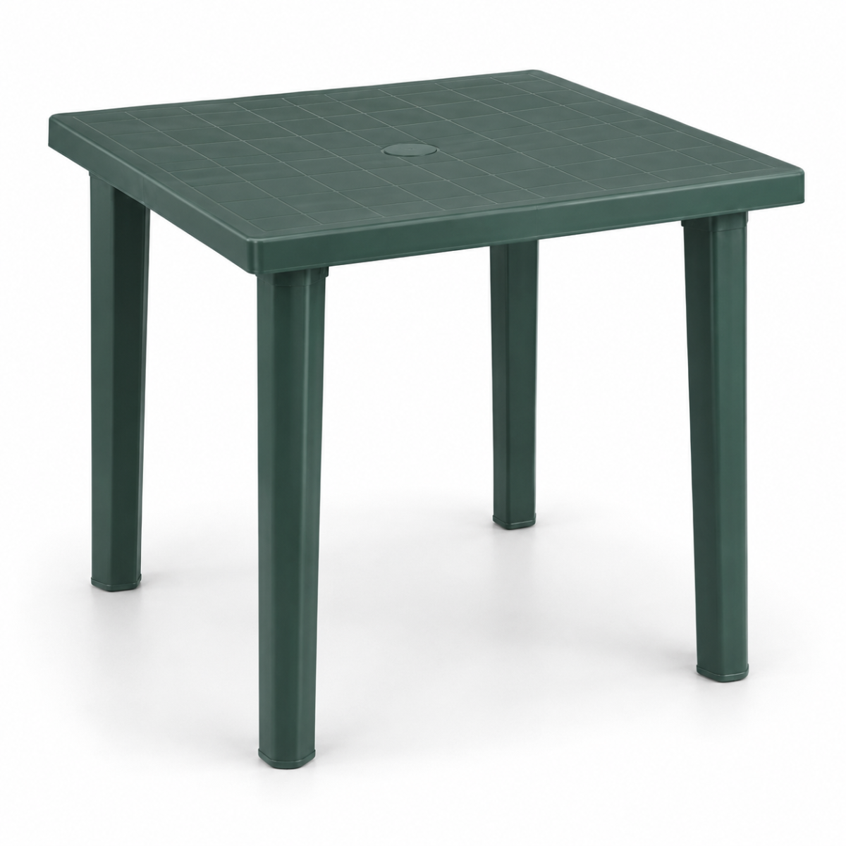 Tavolo Fiocco verde in PLP 75x80 cm cod. 206026