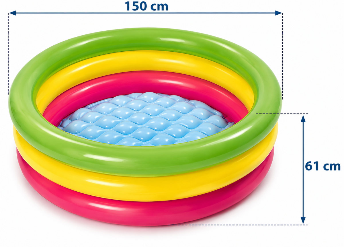 Piscina gonfiabile per bambini 70 x 24 cm cod. 207452